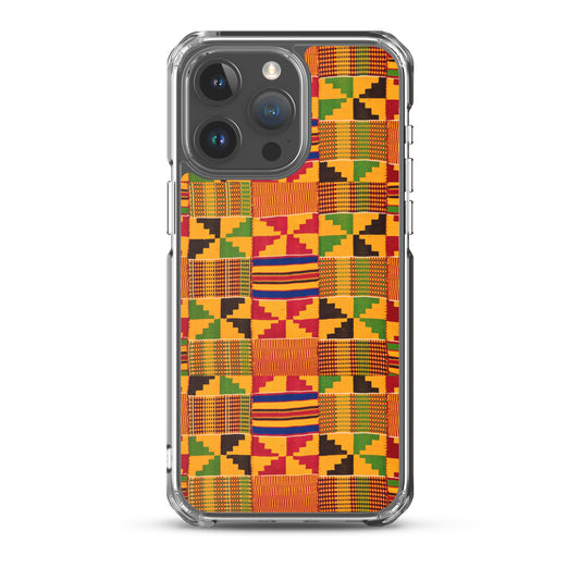 Kente-inspired Clear Case for iPhone®